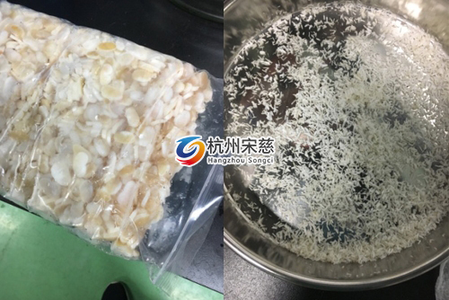 牛筋研磨對(duì)比
